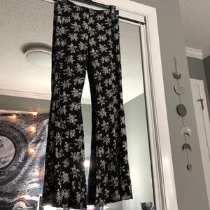 Floral Flare Pants